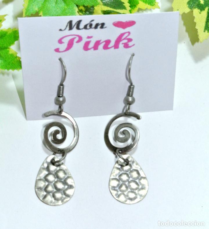 Joyeria: Pendientes color plata, A&ntilde;o 2000, Nuevos - Foto 1