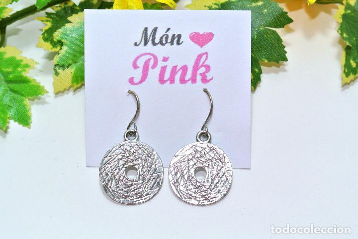 Joyeria: Pendientes color plata, a&ntilde;o 2000, Nuevos - Foto 1