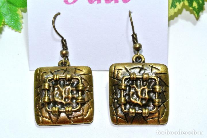 Joyeria: Pendientes color oro, a&ntilde;o 2000, Nuevos - Foto 3
