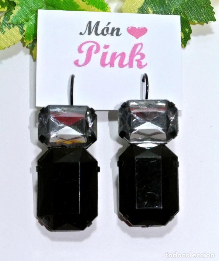 Joyeria: Pendientes con strass, A&ntilde;o 2000, Nuevos - Foto 1
