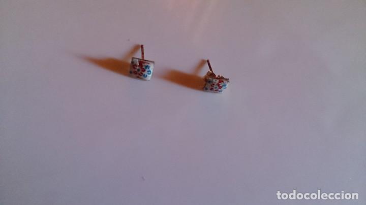 Joyeria: PENDIENTES DE ESMALTE Y PLATA 925 - Foto 1