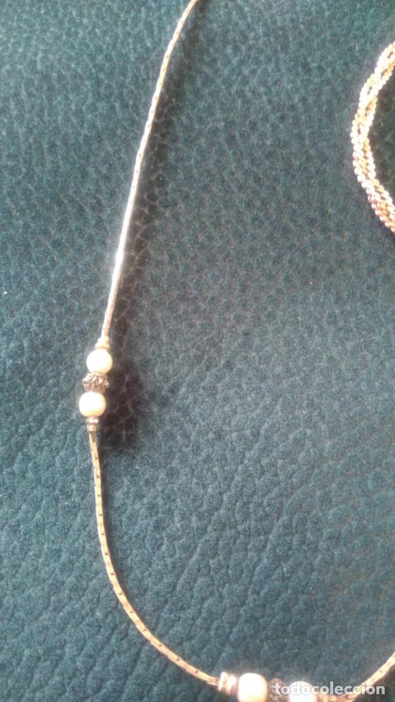 Joyeria: LOTE DE DOS GARGANTILLAS PLATEADAS - Foto 6