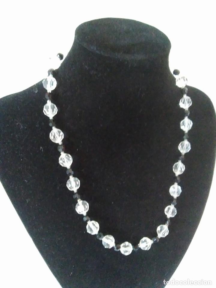 Joyeria: 46-PRECIOSO COLLAR ANTIGUO EN CRISTAL DE ROCA