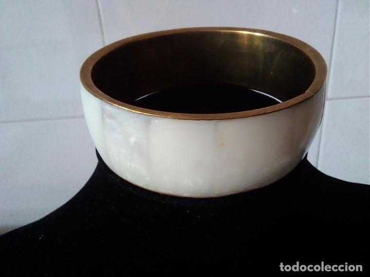 Joyeria: 32-PULSERA DE CA&Ntilde;A MADREPERLA GRANDE