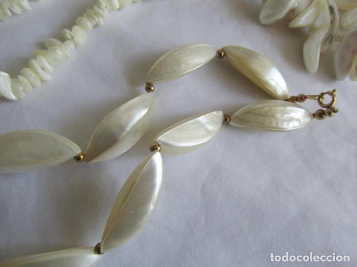 Joyeria: 6 collares de n&aacute;car madreperla - Foto 8
