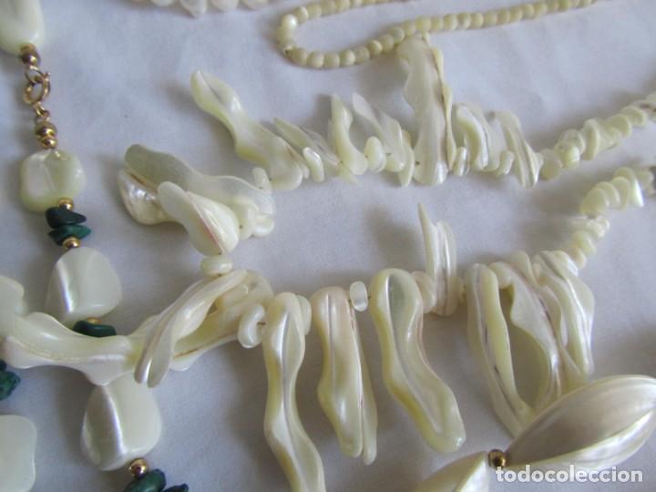 Joyeria: 6 collares de n&aacute;car madreperla - Foto 10