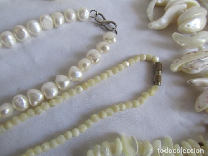 Joyeria: 6 collares de n&aacute;car madreperla - Foto 12