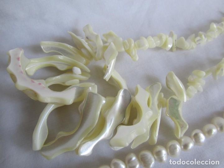Joyeria: 6 collares de n&aacute;car madreperla - Foto 14
