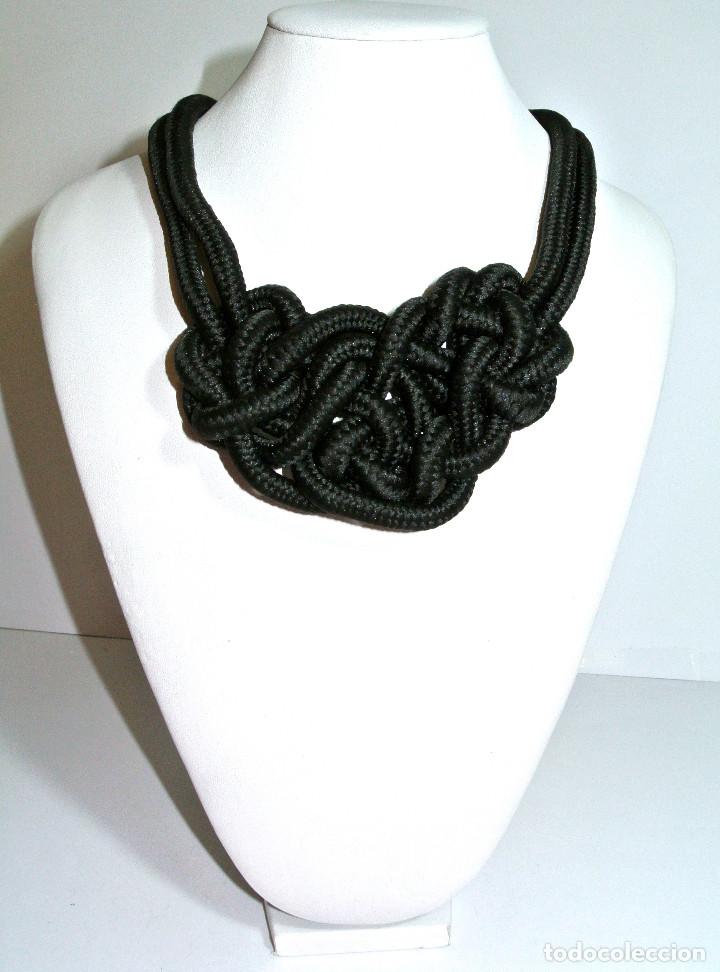 Joyeria: Collar corto color negro, A&ntilde;o 2000, Nuevo - Foto 2