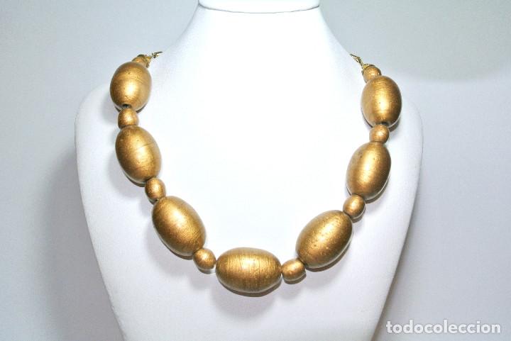 Joyeria: Collar corto color oro, A&ntilde;o 2000, Nuevo - Foto 1