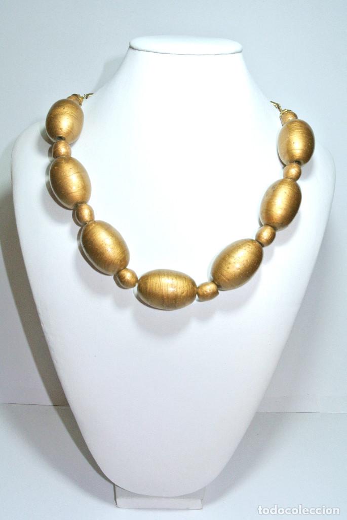 Joyeria: Collar corto color oro, A&ntilde;o 2000, Nuevo - Foto 2