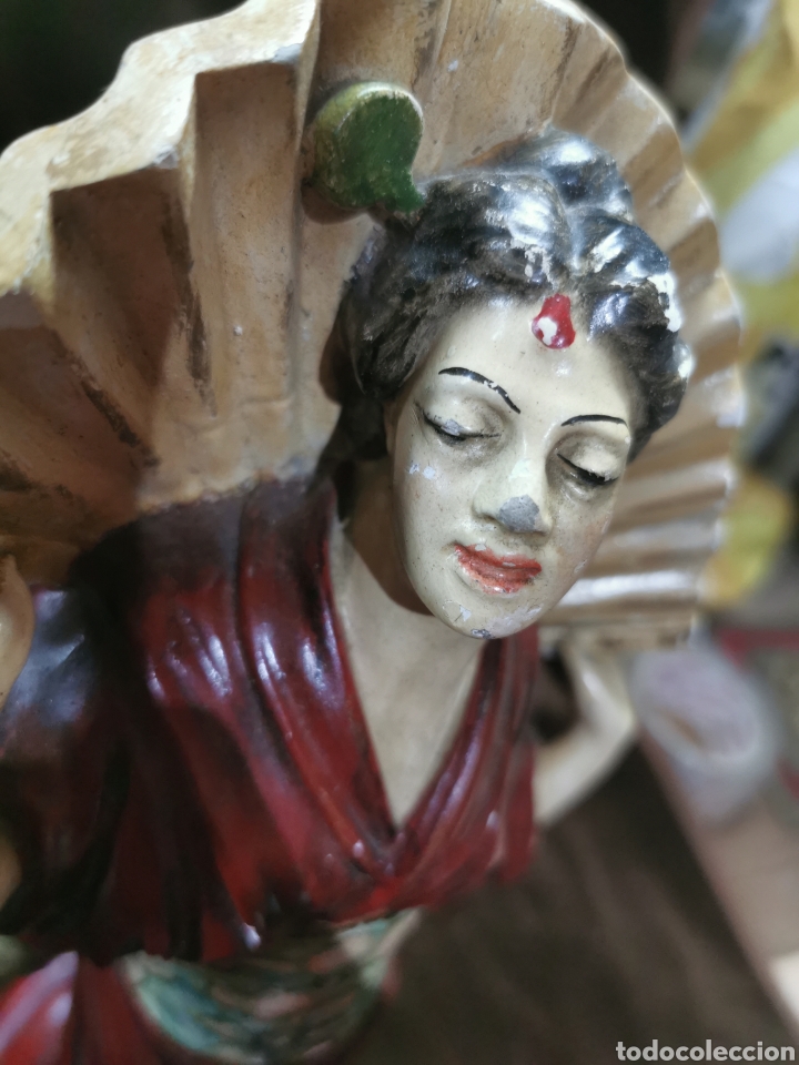 Joyeria: figura de geisha en escayola - Foto 2