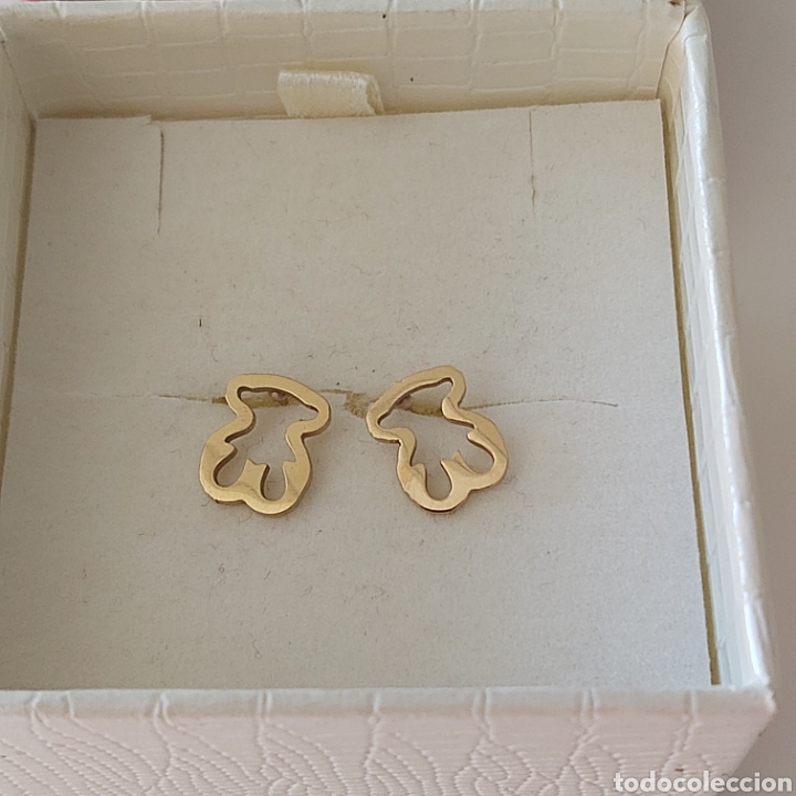 Joyeria: FANT&Aacute;STICOS PENDIENTES DE ACERO Y ORO - Foto 3