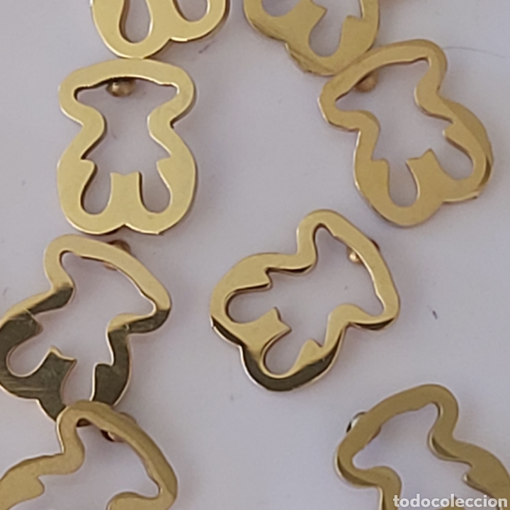Joyeria: FANT&Aacute;STICOS PENDIENTES DE ACERO Y ORO - Foto 1