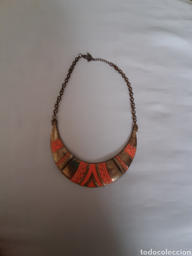 Joyeria: Collar de metal vintage articulado - Foto 2