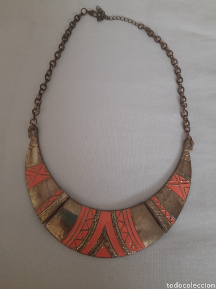 Joyeria: Collar de metal vintage articulado - Foto 3