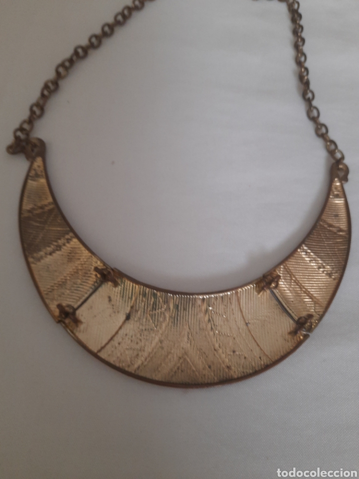 Joyeria: Collar de metal vintage articulado - Foto 5