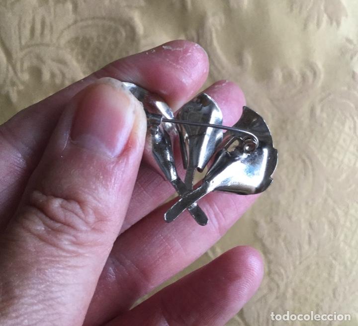 Joyeria: BROCHE VINTAGE TRES FLORES - Foto 6