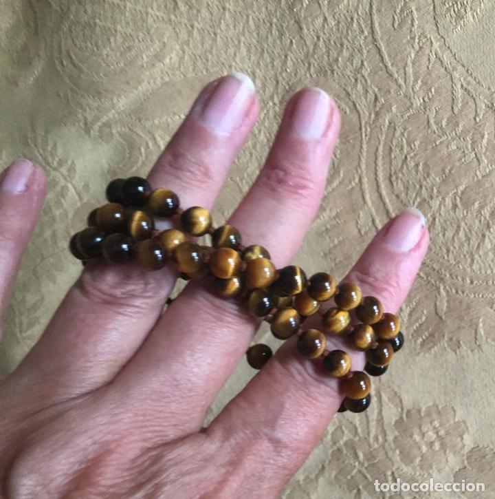 Joyeria: COLLAR GARGANTILLA OJO DE TIGRE NATURAL - Foto 4
