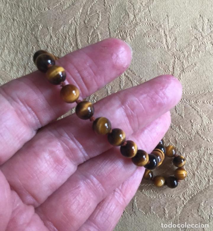 Joyeria: COLLAR GARGANTILLA OJO DE TIGRE NATURAL - Foto 9