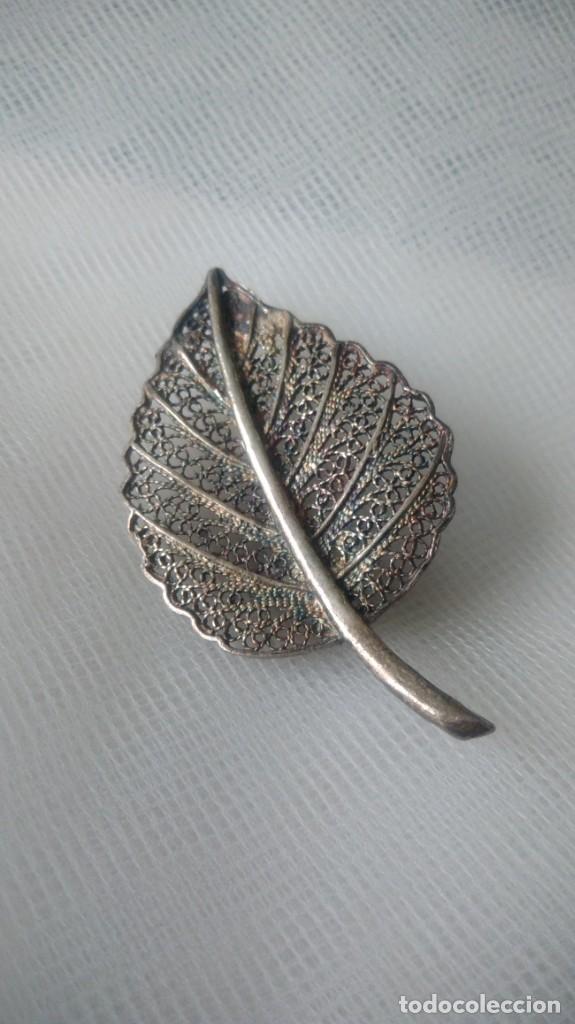 Joyeria: BROCHE HOJA DE FILIGRANA - Foto 1