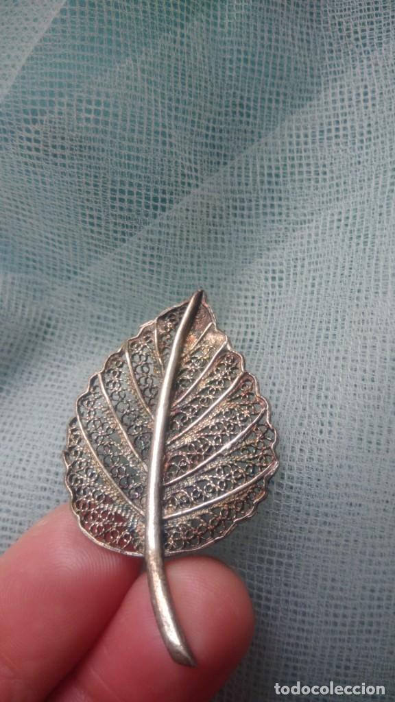 Joyeria: BROCHE HOJA DE FILIGRANA - Foto 5