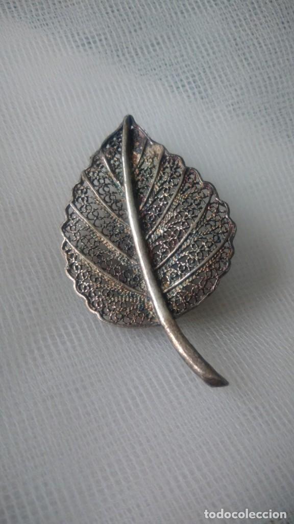 Joyeria: BROCHE HOJA DE FILIGRANA - Foto 8
