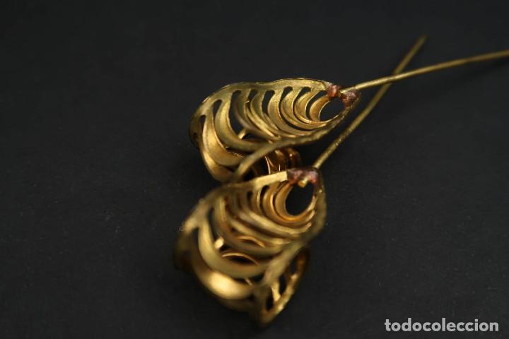 Joyeria: Lote dos Agujas Broches Antiguos - Foto 4