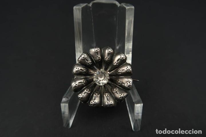Joyeria: Antiguo Broche Frances de Plata - Foto 1