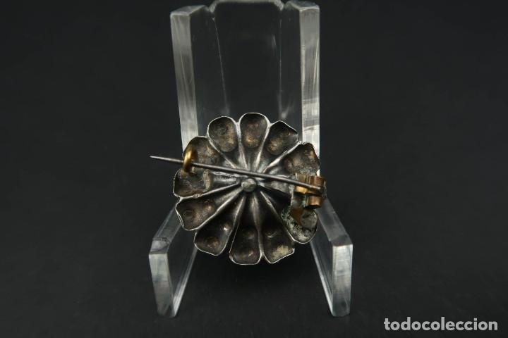 Joyeria: Antiguo Broche Frances de Plata - Foto 4