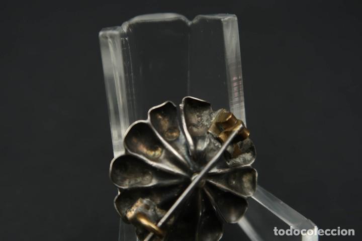 Joyeria: Antiguo Broche Frances de Plata - Foto 6