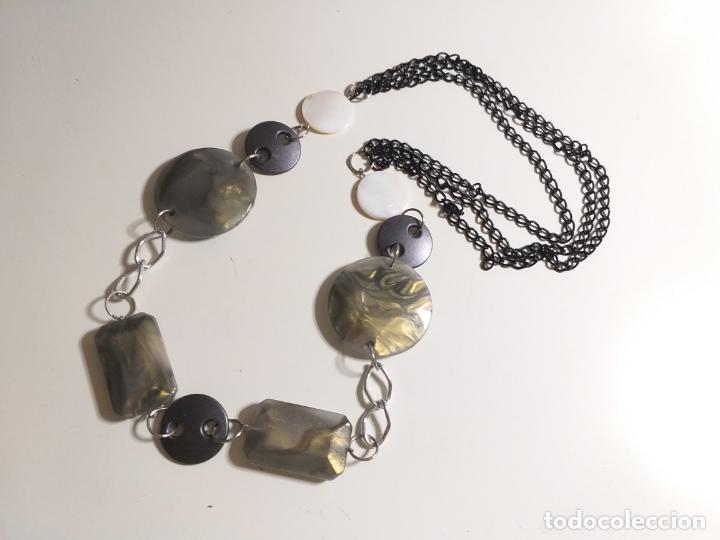 Joyeria: Collar antiguo. Combinaci&oacute;n de elementos. 68 CM - Foto 7