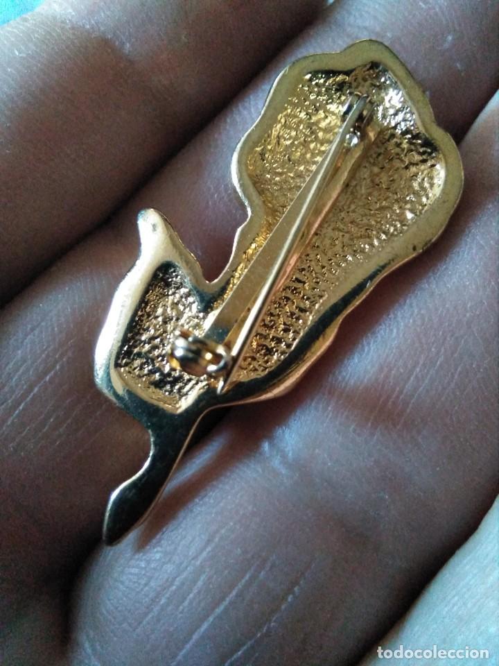 Joyeria: Broche vintage FLOR ROSA - Foto 2
