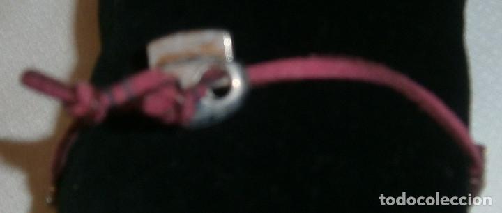 Joyeria: pulsera de cuero con brillantitos - Foto 3