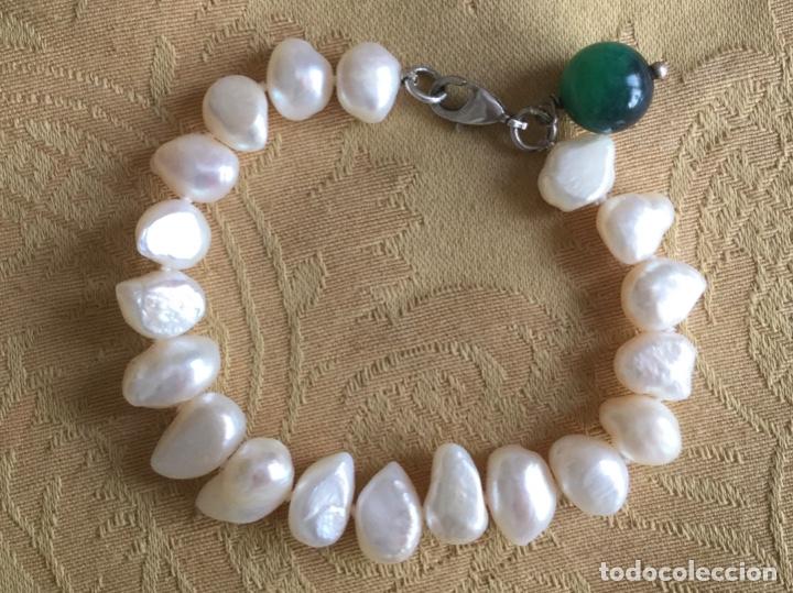 Joyeria: PULSERA PERLAS NATURALES CON COLGANTE - Foto 3