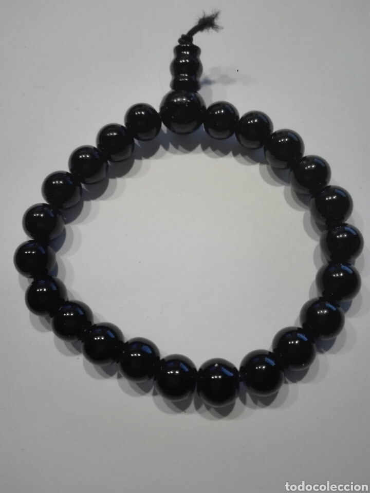 Joyeria: PULSERA CUENTAS NEGRAS. ELASTICA - Foto 1