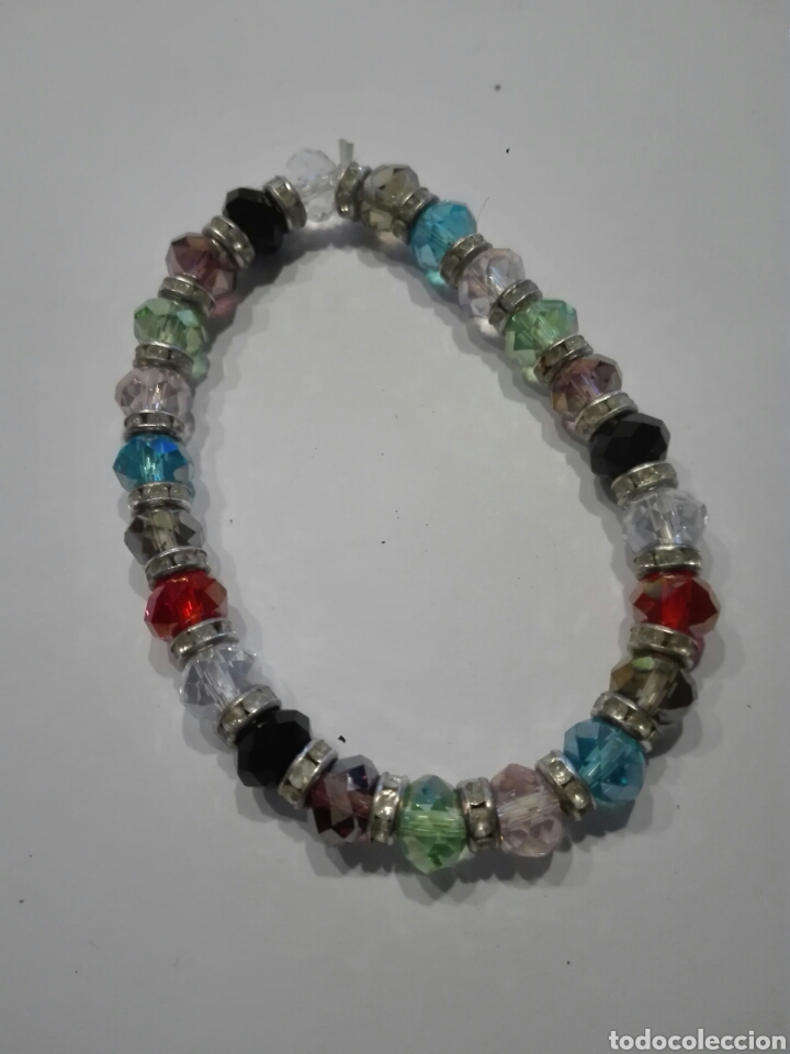 Joyeria: PULSERA CUENTAS MULTICOLOR. ELASTICA - Foto 1