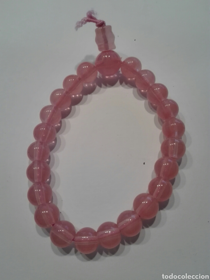 Joyeria: PULSERA CUENTAS ROSADAS. ELASTICA - Foto 1