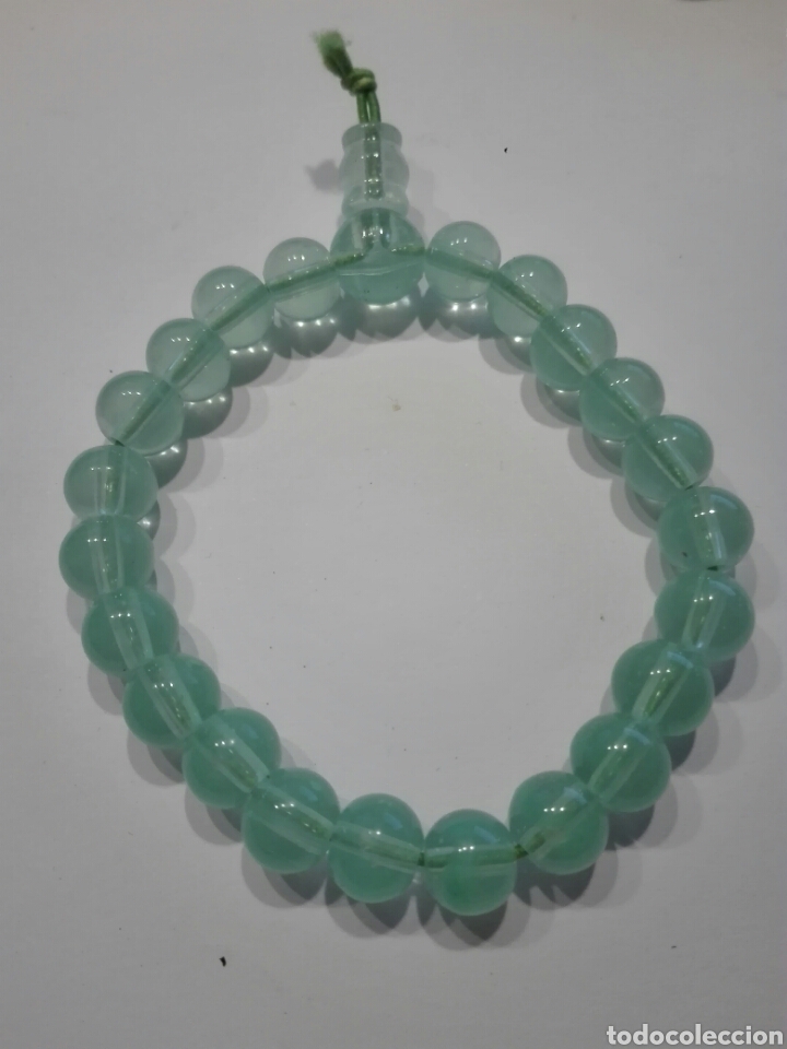 Joyeria: PULSERA CUENTAS VERDES. ELASTICA - Foto 1