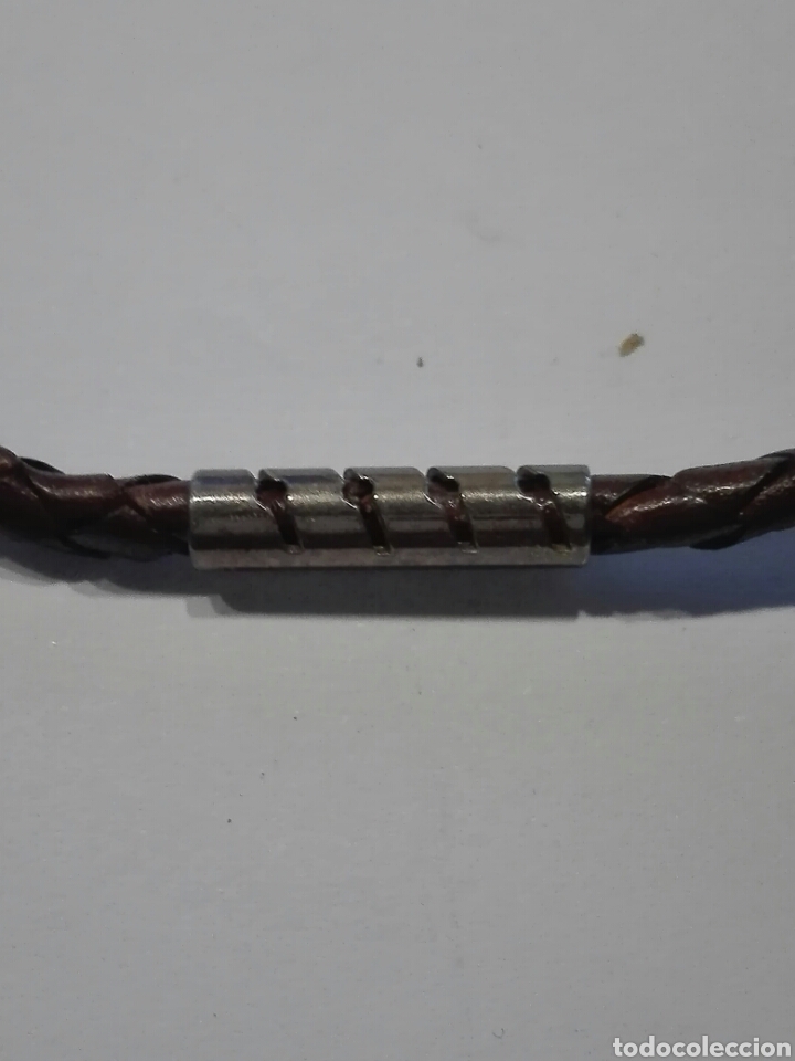 Joyeria: COLLAR CUERO Y ACERO - Foto 2