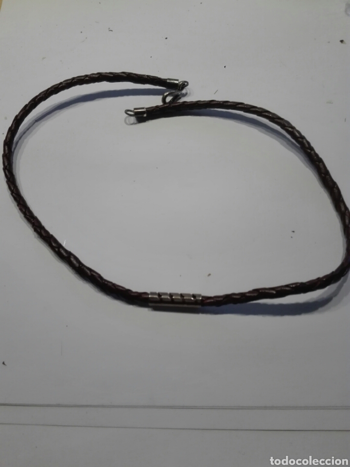 Joyeria: COLLAR CUERO Y ACERO - Foto 1
