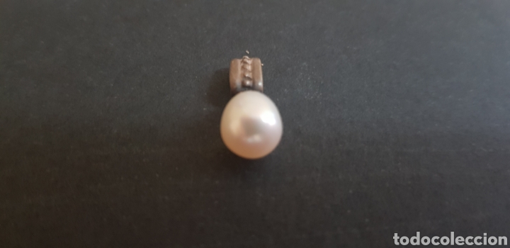 Joyeria: #83 COLGANTE PLATA 925 2CM Y PERLA - Foto 1