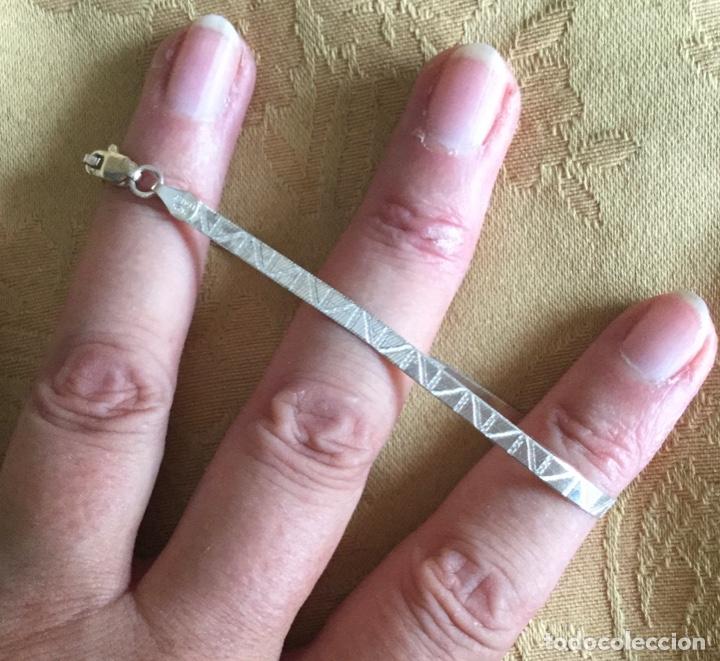 Joyeria: PULSERA PLANA DE PLATA 925 - Foto 7