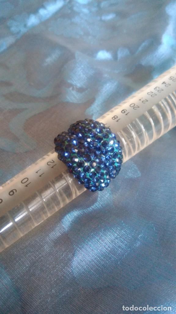 Schmuck: ANILLO BISUTER&Iacute;A PEDRER&Iacute;A AZUL