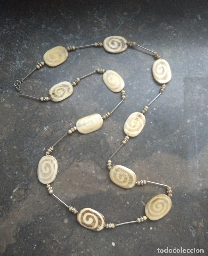 Joyeria: Collar artesanal &eacute;tnico, muy largo. - Foto 1