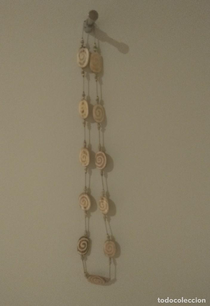 Joyeria: Collar artesanal &eacute;tnico, muy largo. - Foto 3