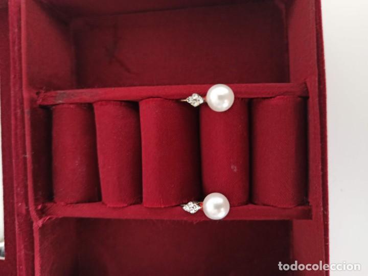 Joyeria: Pendientes perla y brillantito - Foto 3