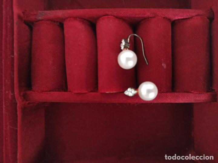 Joyeria: Pendientes perla y brillantito - Foto 4