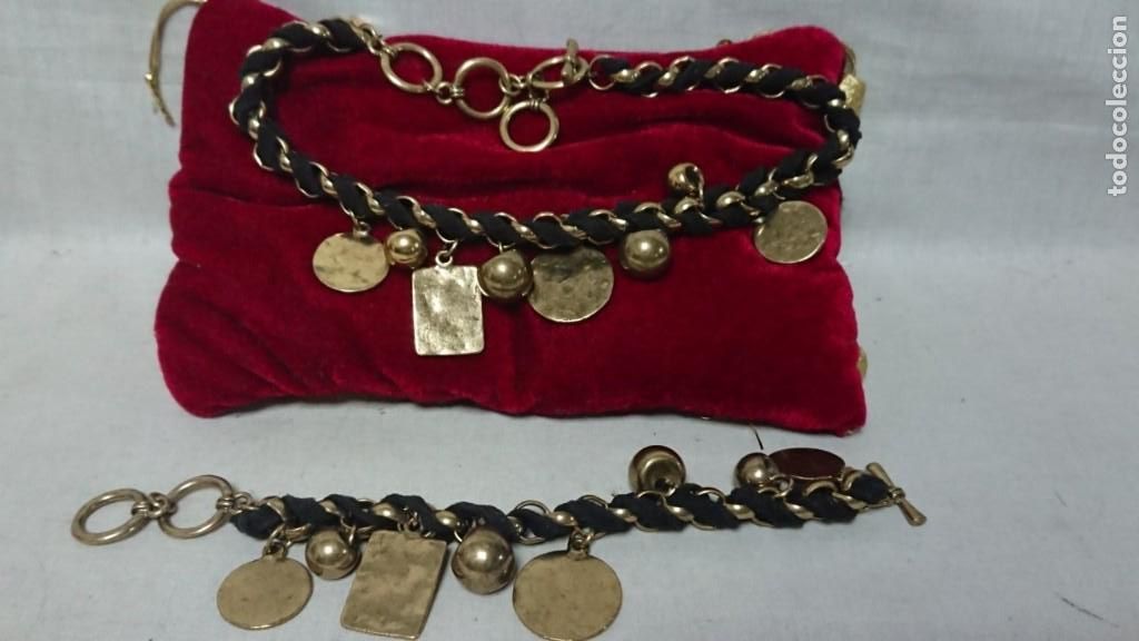 Joalharia: JUEGO DE COLLAR Y PULSERA BISUTERIA