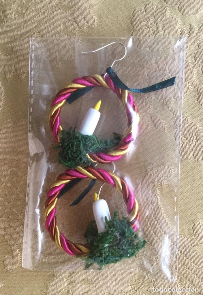 Joyeria: PENDIENTES DE NAVIDAD HECHOS A MANO - Foto 5